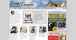 Desktop Screenshot of coastalcaninemag.com
